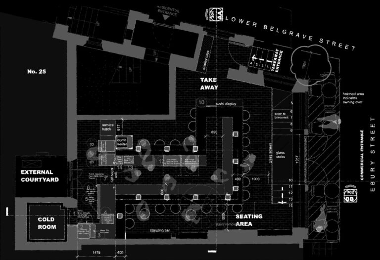 UNI Restaurant Render - Discover Architecture