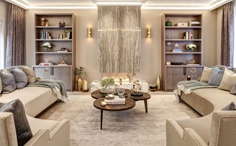 Clabon Mews Living Room Area - Discover Architecture